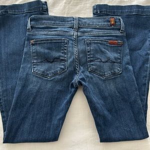 7 Seven for All Mankind girls flare jeans